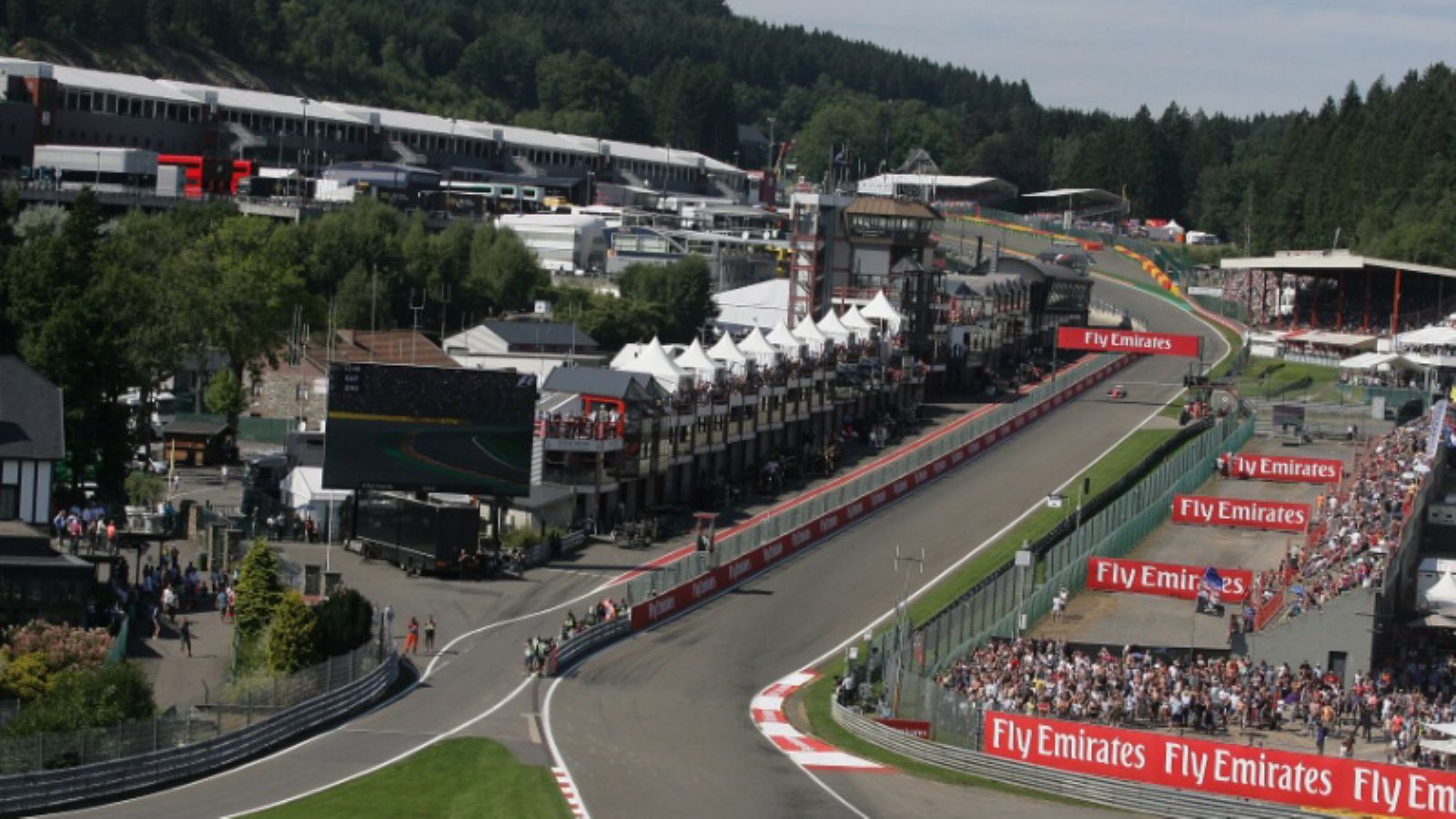 Η θρυλική πίστα Spa-Francorchamps!