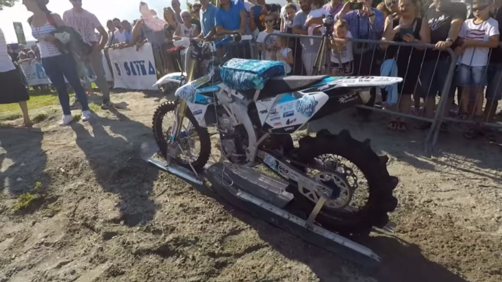 Η Suzuki που χρησιμοποοιήθηκε για την κατάκτηση του ρεκόρ