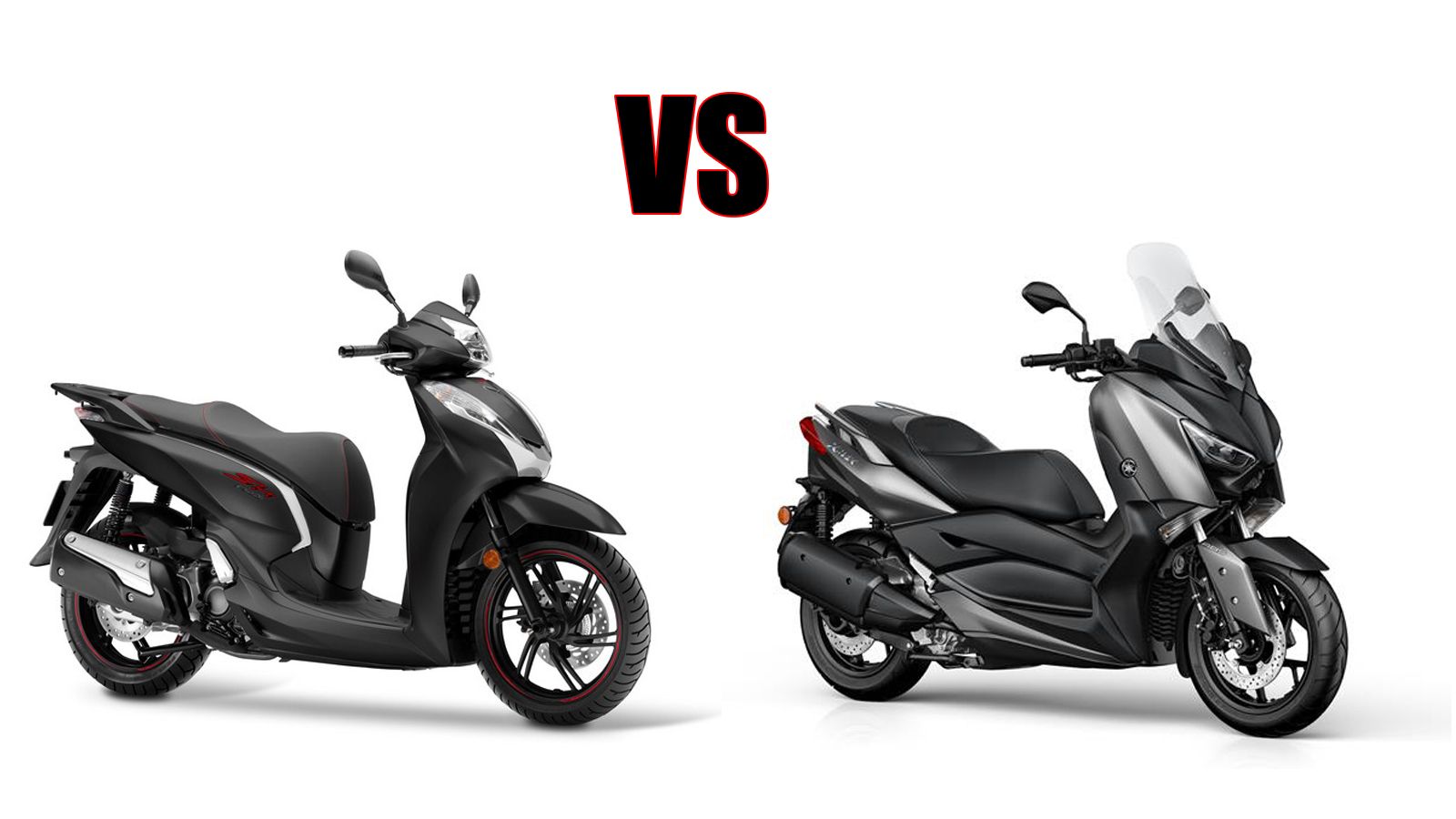 Honda SH300i vs Yamaha X-MAX 300