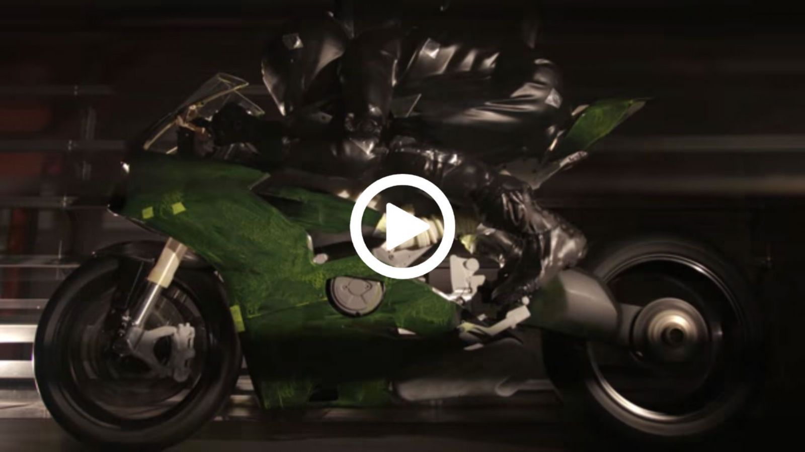 Η Panigale V4 στην αεροδυναμική σήραγγα