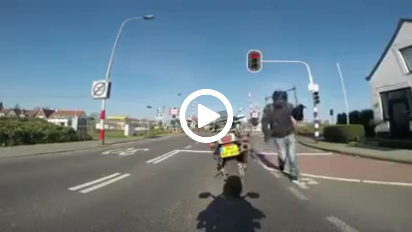 Ένας αναβάτης με γιορτινή διάθεση!