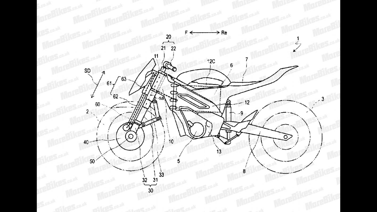 Ηλεκτρικός και συμβατικός κινητήρας σε μοτοσυκλέτα από τη Υamaha