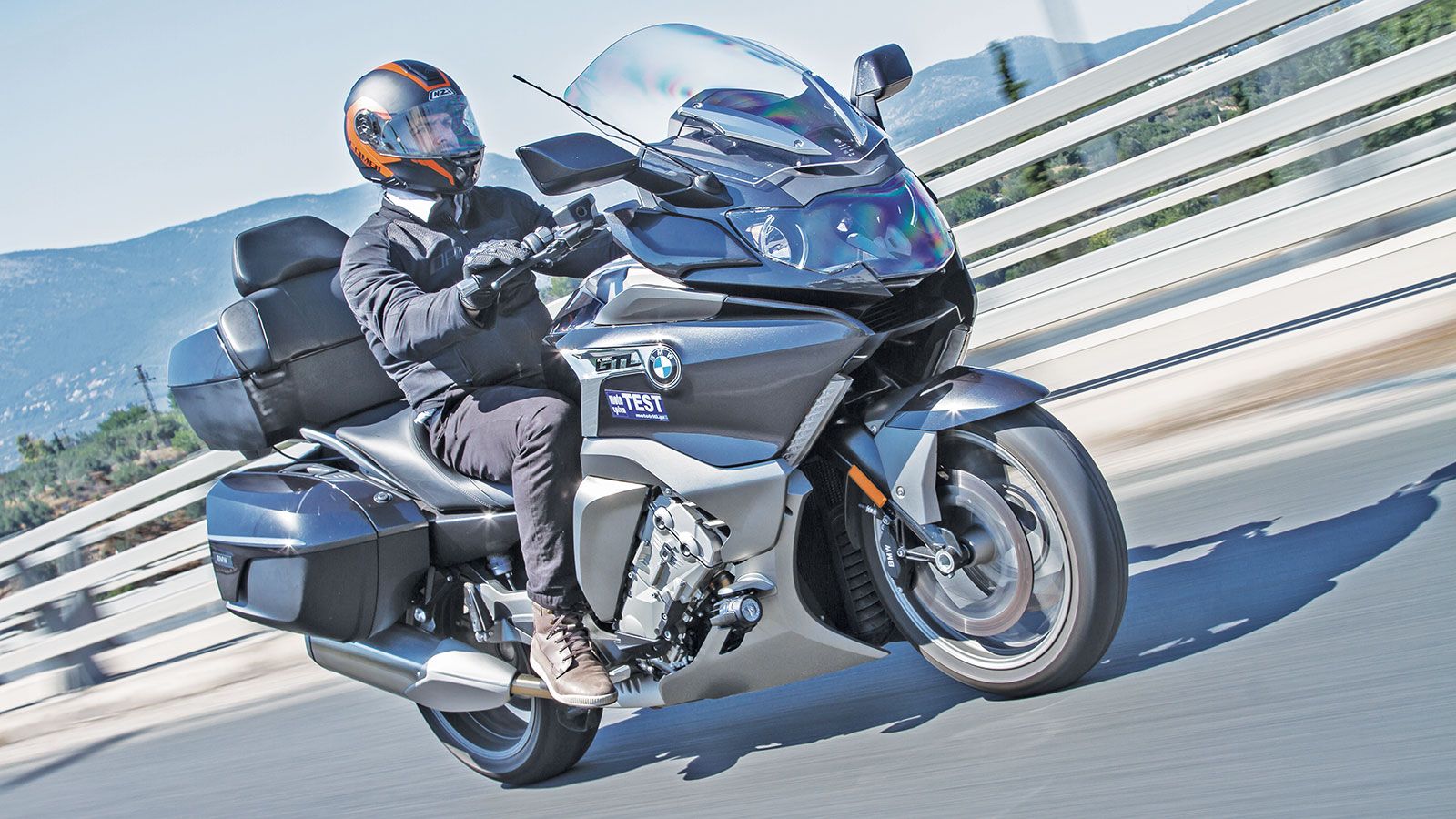 Η δοκιμή της BMW K 1600 GTL