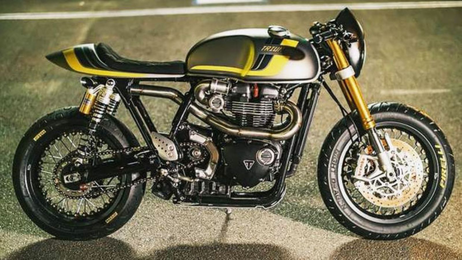 Το νέο Triumph Thruxton R cafe racer