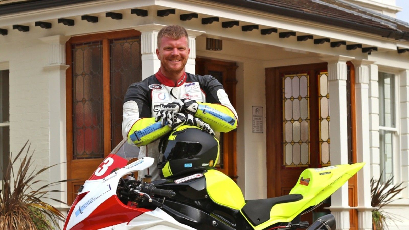 O άτυχoς αναβάτης Mark Fincham. 