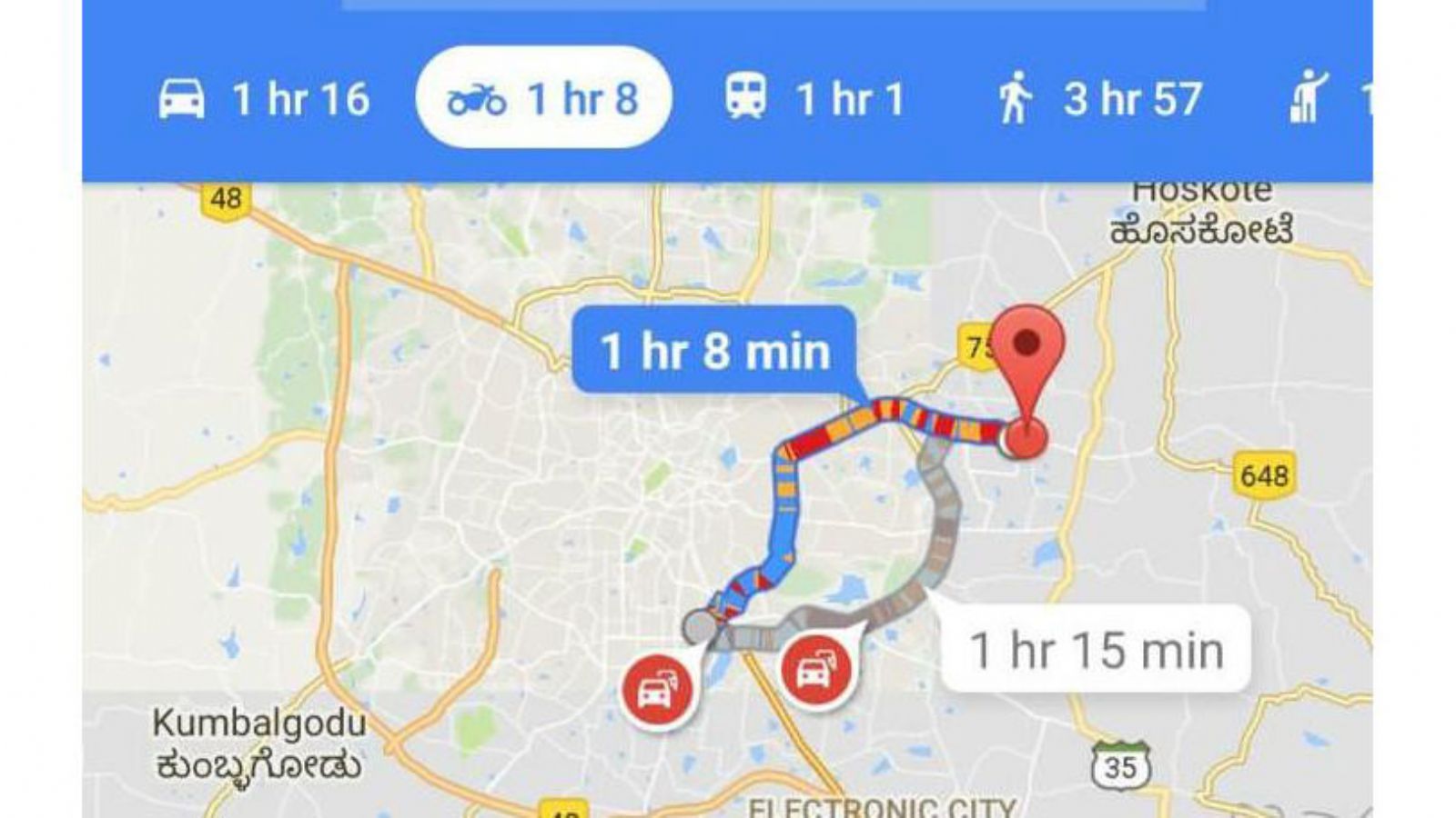 Μπορεί να βρει δρόμους που δεν επιτρέπονται αυτοκίνητα.