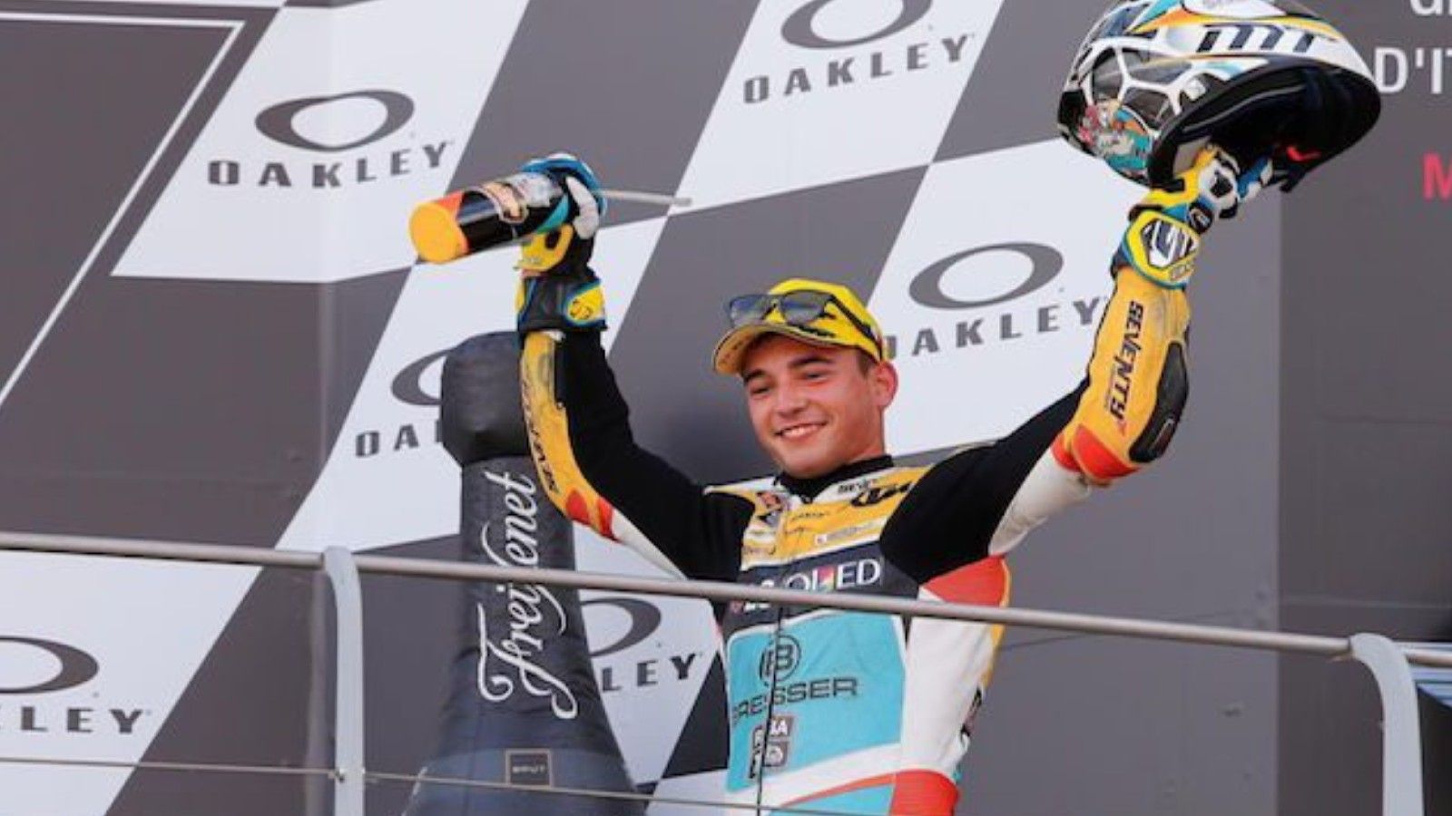 Ο Juanfran Guevara σε στιγμιότυπο από το Podium. 