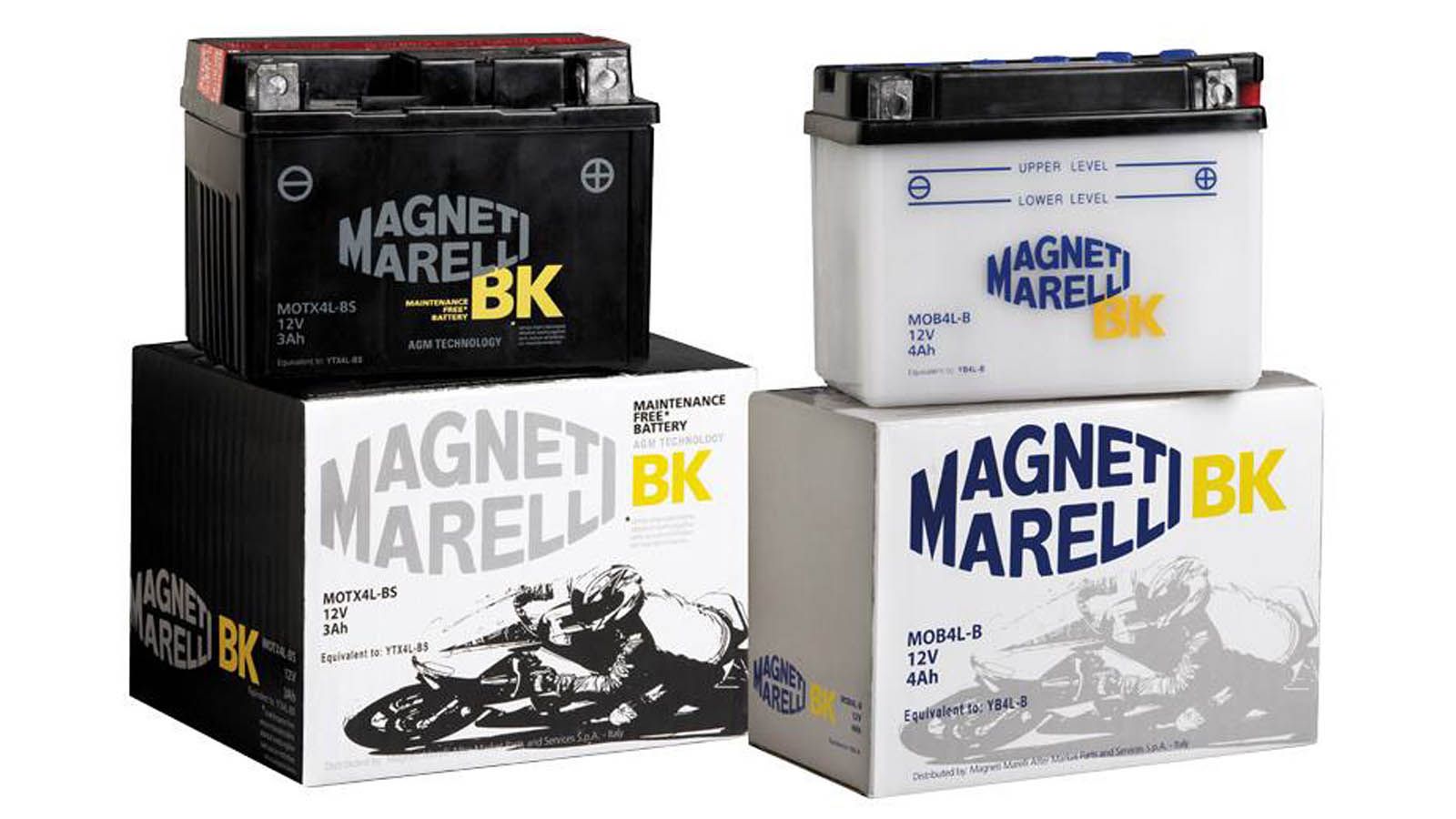 Βρείτε μπαταρίες της Magnetti Marelli στην Motoway