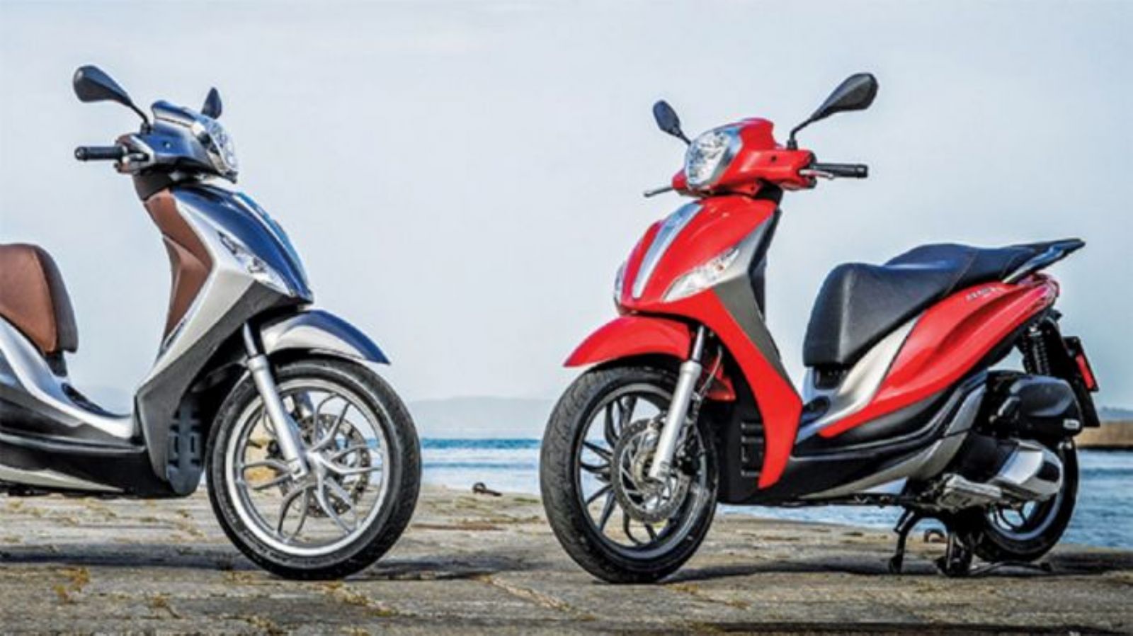 Οι εκδόσεις του Piaggio Medley. 