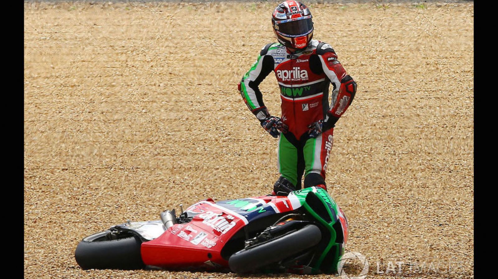 O Sam Lowes ήταν ο αναβάτης που είχε τις περισσότερες πτώσεις φέτος.