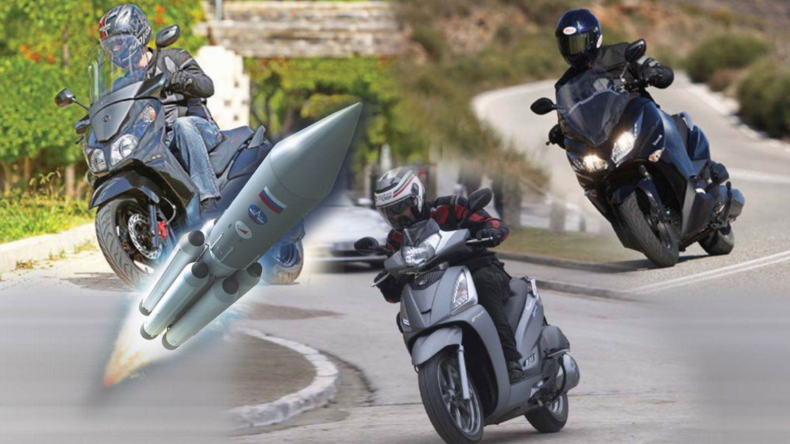 Πυραυλοκίνητα.. scooter 