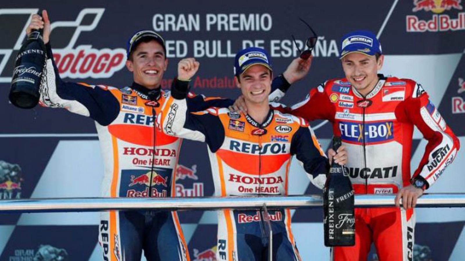 Moto GP Jerez: Οι δηλώσεις των τριών πρώτων