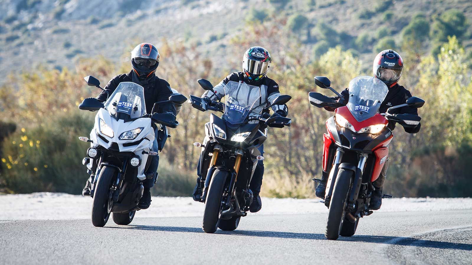 Συγκριτικό: Tracer 900 - Versys 1000 -Multistrada 950