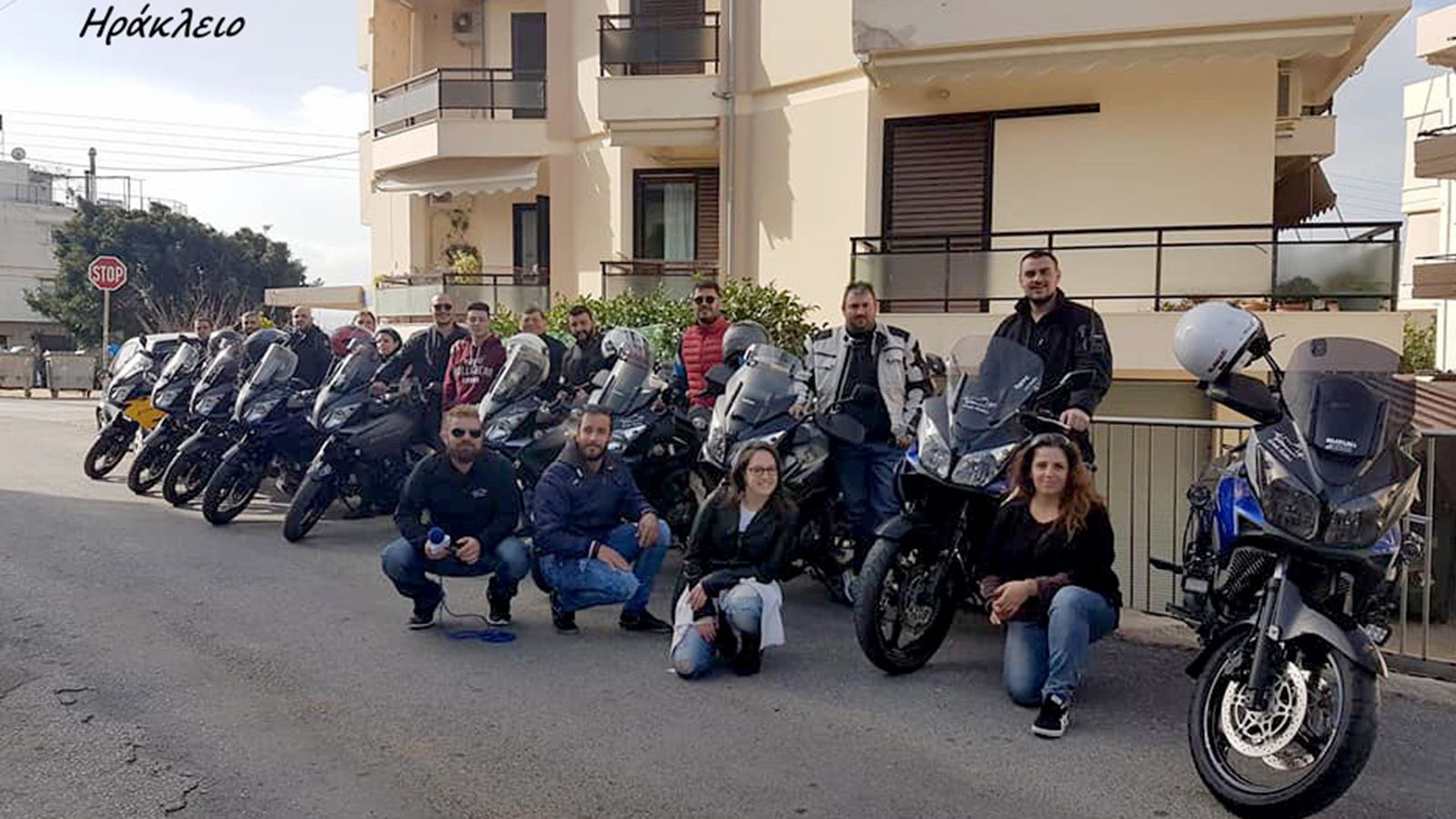 Φωτογραφίες από την δράση των V-Strom Greek Riders, σε Αθήνα, Ήπειρο και Κρήτη.
