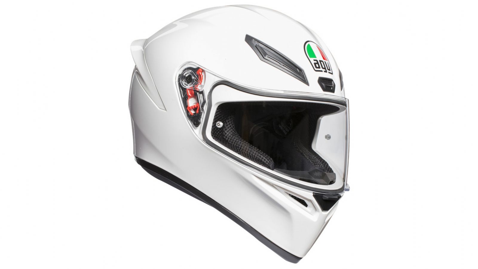 AGV K1 Solid White (+Video)