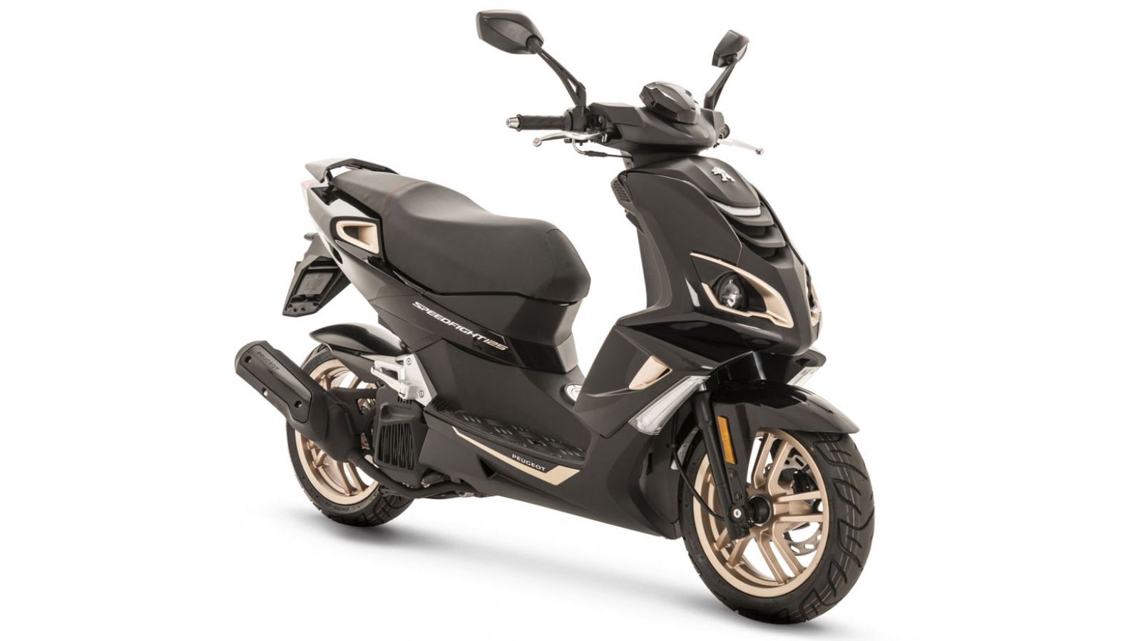 Pearly Black / Pink Gold