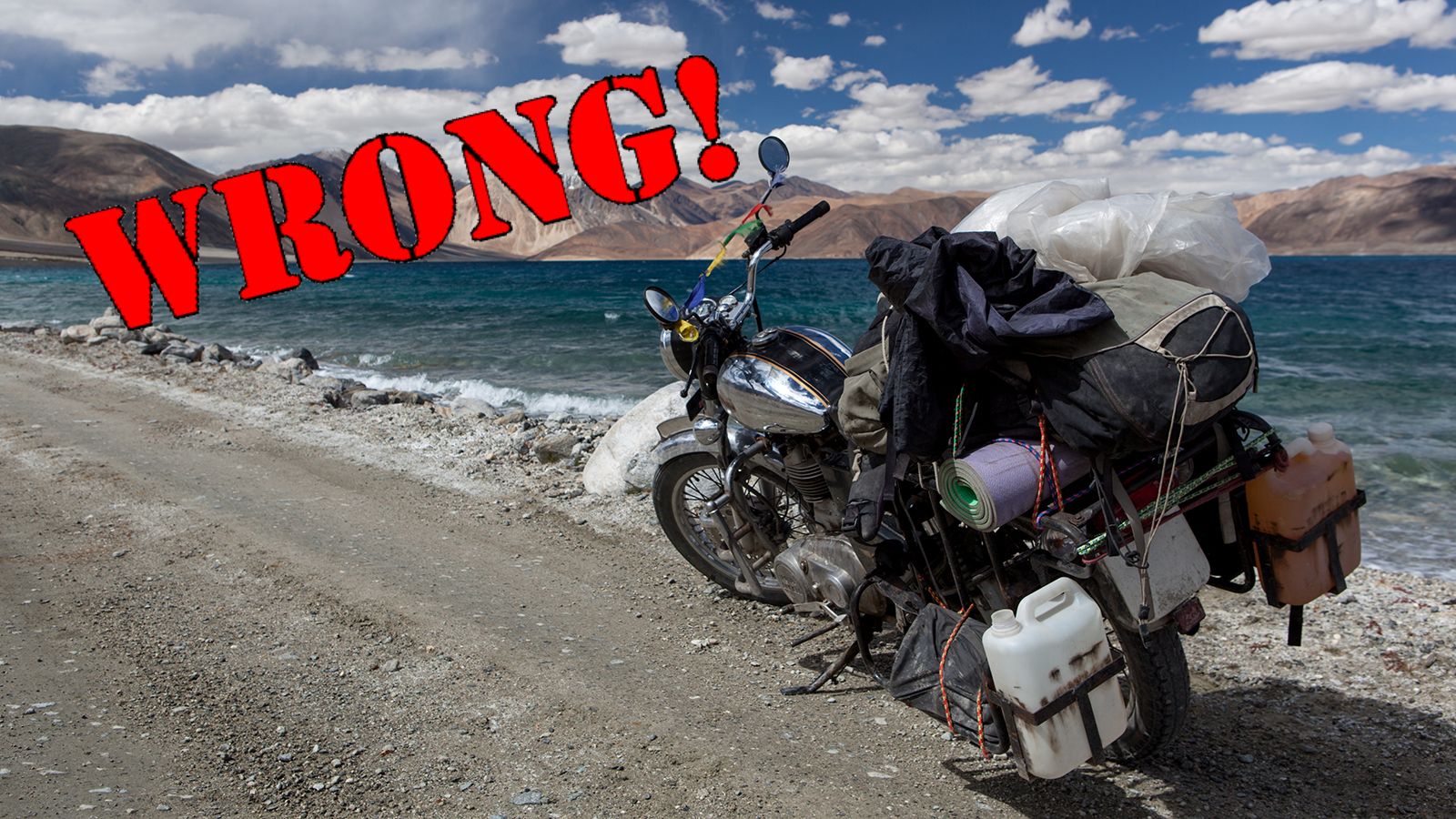 5 λάθη που μπορεί να κάνεις και εσύ όταν ταξιδεύεις με την μοτοσυκλέτα σου!