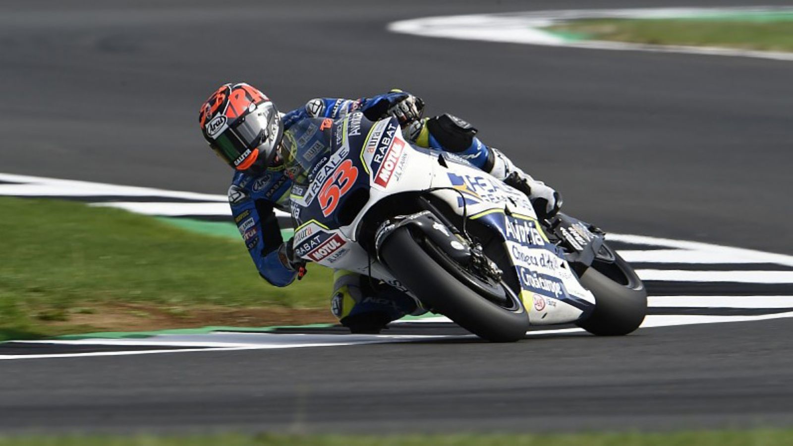 Με κατάγματα στο δεξί πόδι έφυγε ο Rabat από το Silverstone.