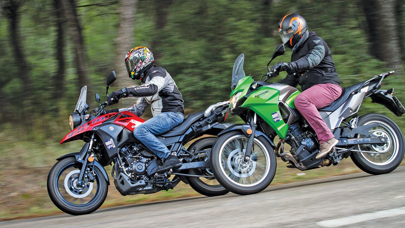 Suzuki V-Strom 250 VS Kawasaki Versys-X 300
