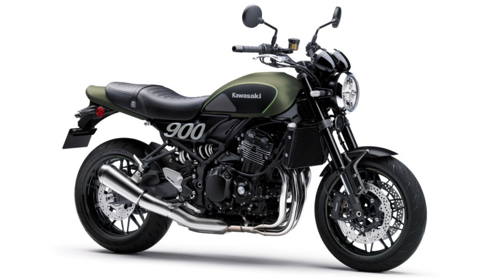 Z900RS Metallic Matte Covert Green / Flat Ebony