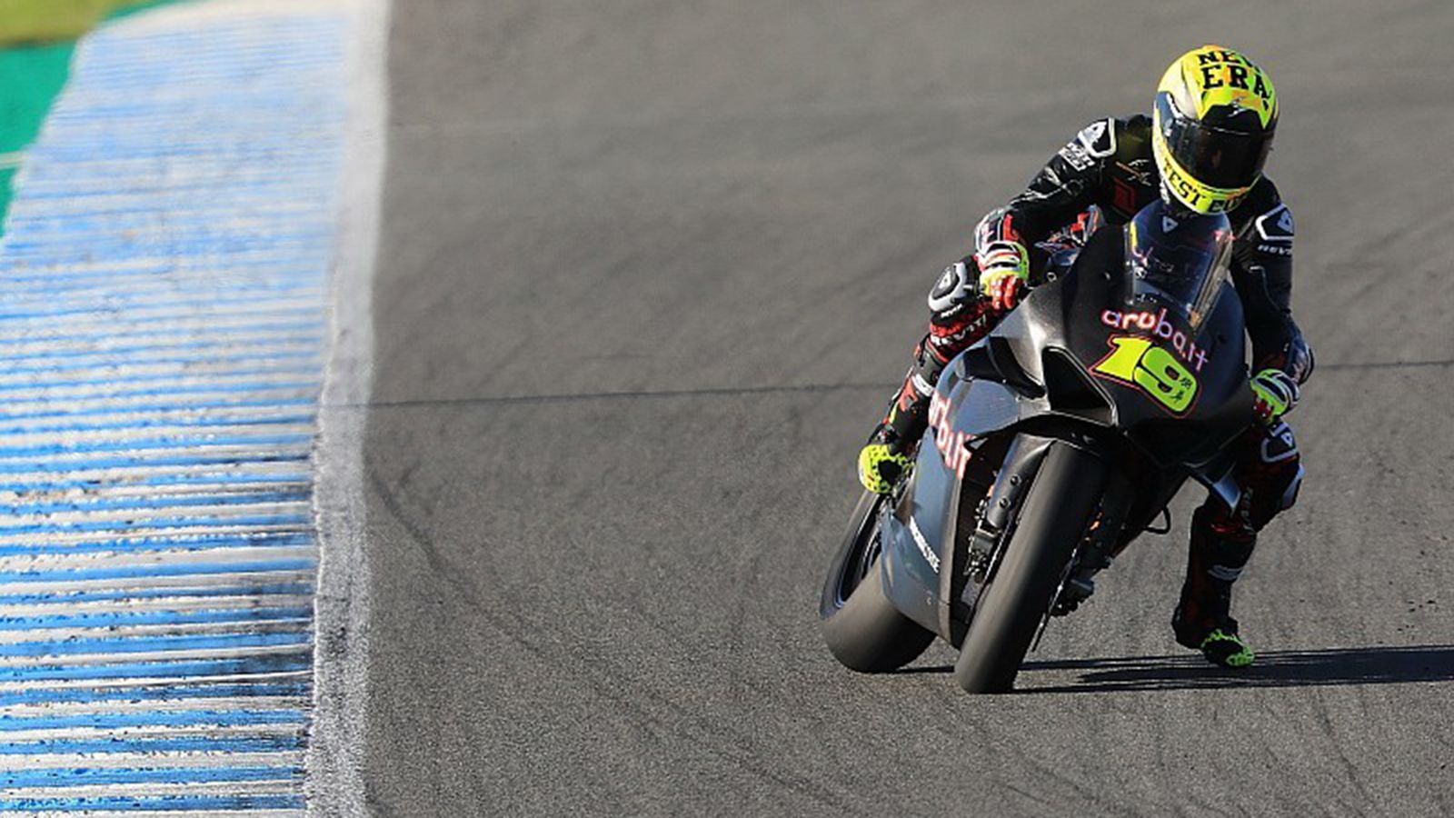 Ο Alvaro Bautista εν δράσει στην Panigale V4R