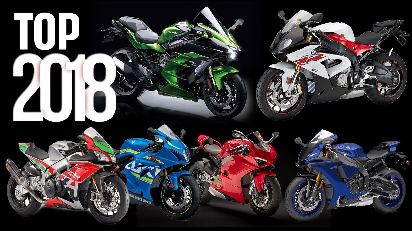 Οι γρηγορότερες μοτοσυκλέτες για το 2018!
