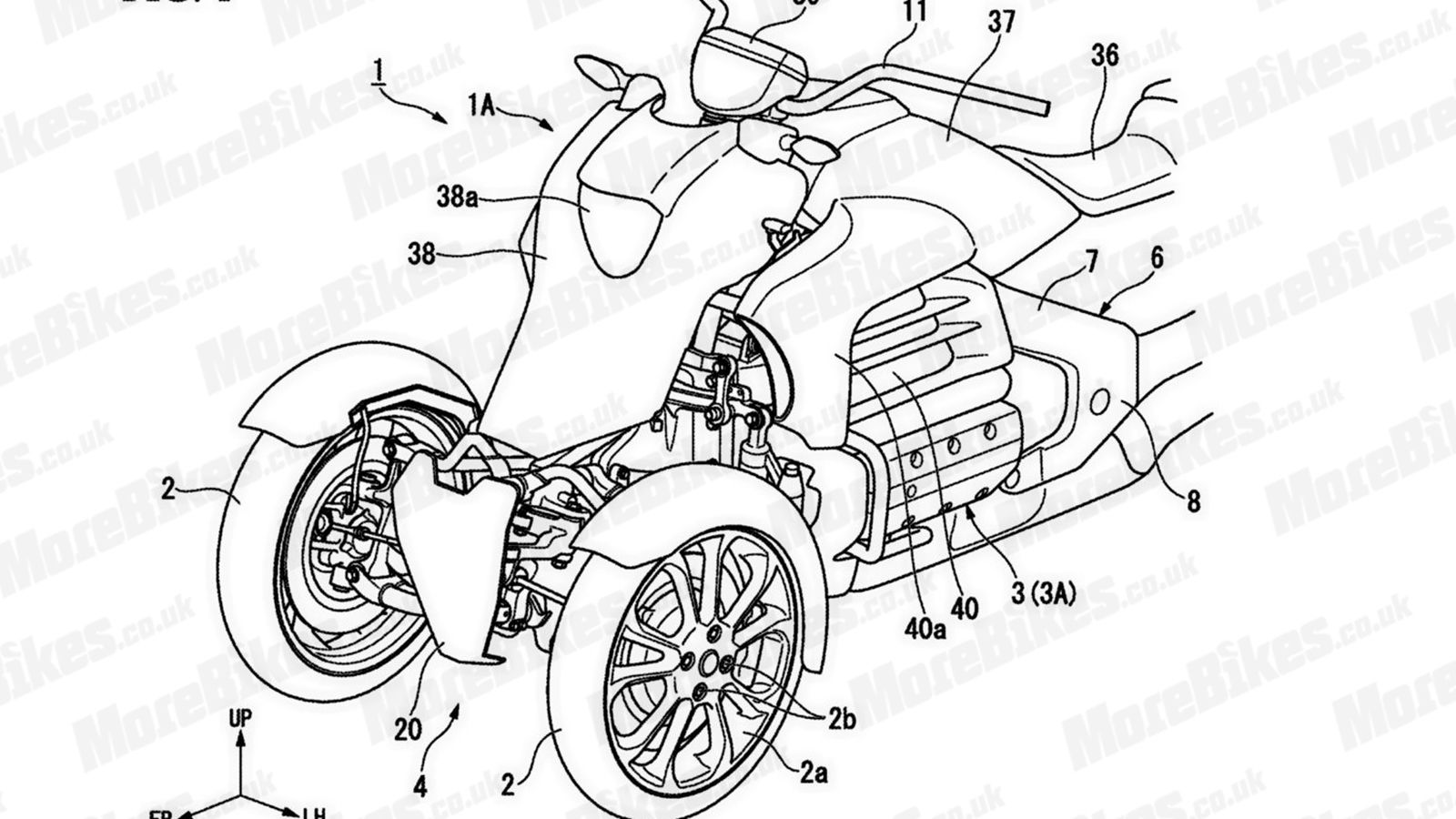 Αυτά ειναι τα σχέδια που η Honda κατέθεσε για κατοχύρωση. Το επίμαχο εξάρτημα έχει τους αριθμούς 41-42.