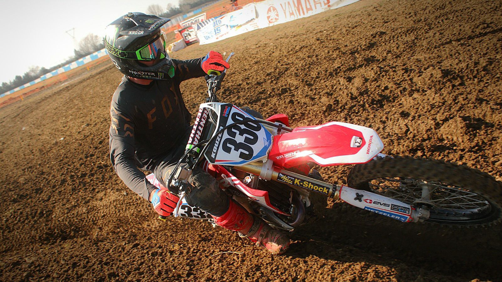 Ο Παναγιώτς Κουζής σε στιγμιότυπο αγωνιστικής δράσης. 