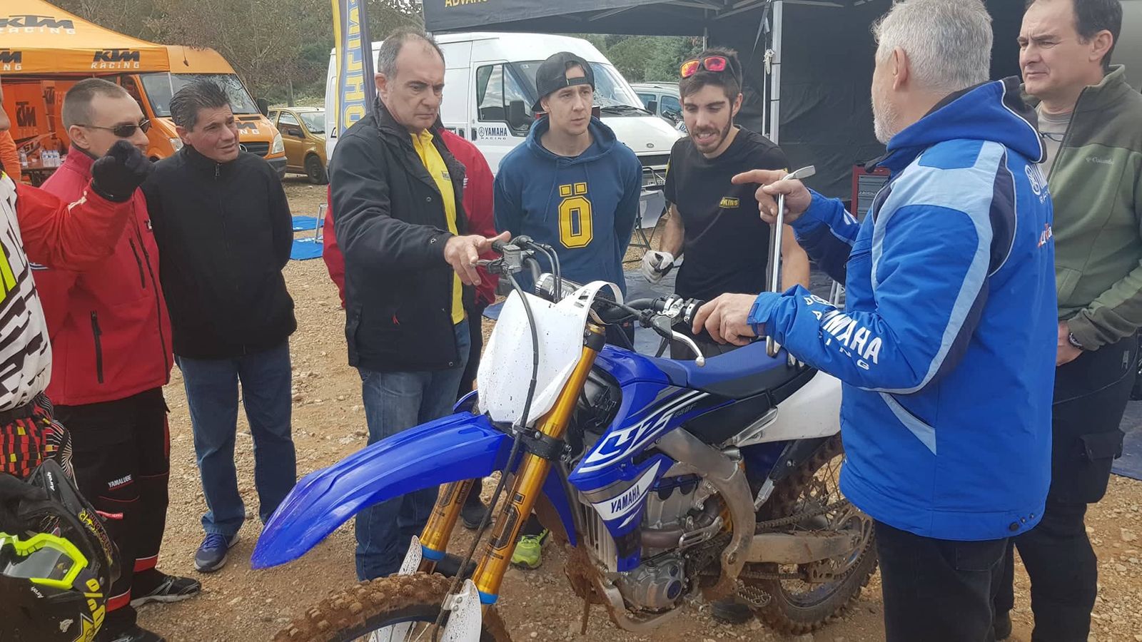 Στην παρουσίαση Öhlins στην πίστα της Χαλκίδας