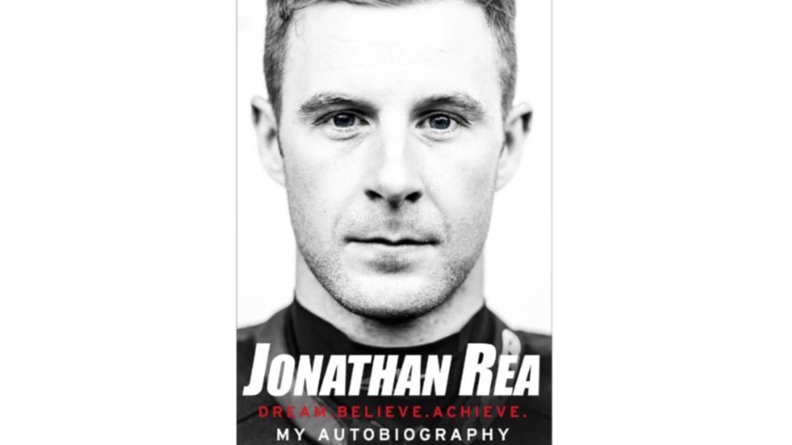 Το εξώφυλλο της αυτοβιογραφίας του Jonathan Rea.