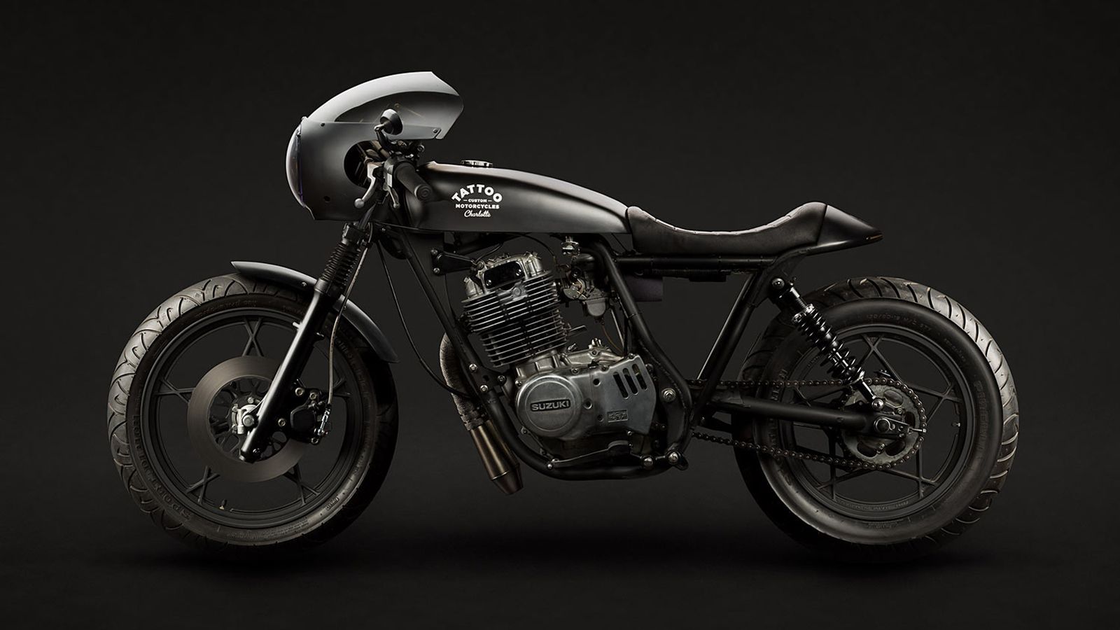 Suzuki GN400 Tattoo Custom