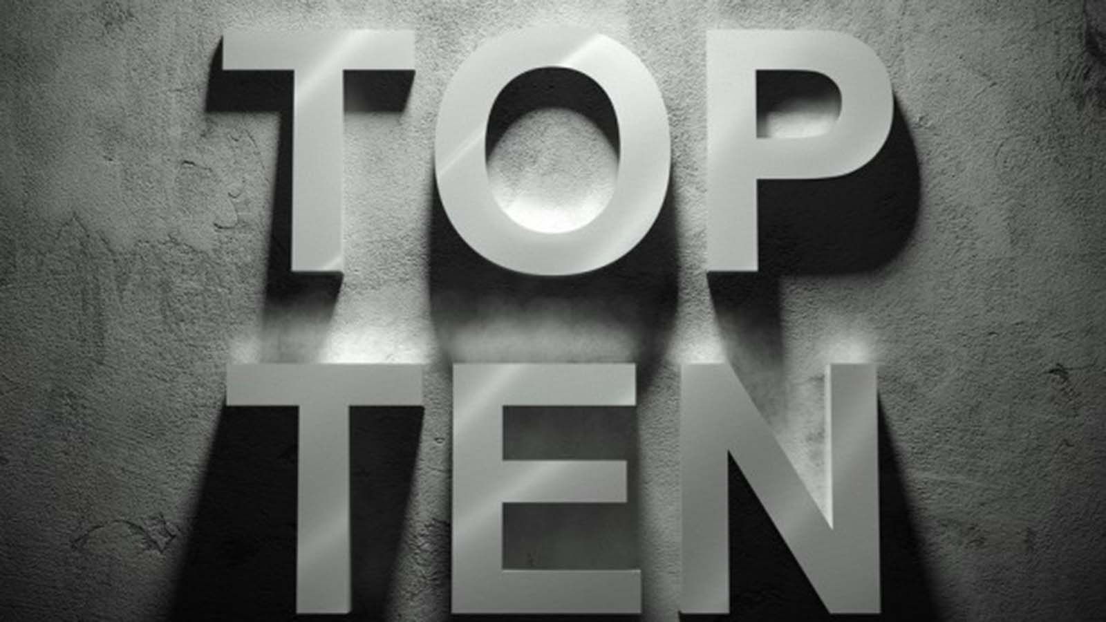 Οι 10 πρώτες σε ταξινομήσεις εταιρείες για τον Ιανουάριο του 2018.