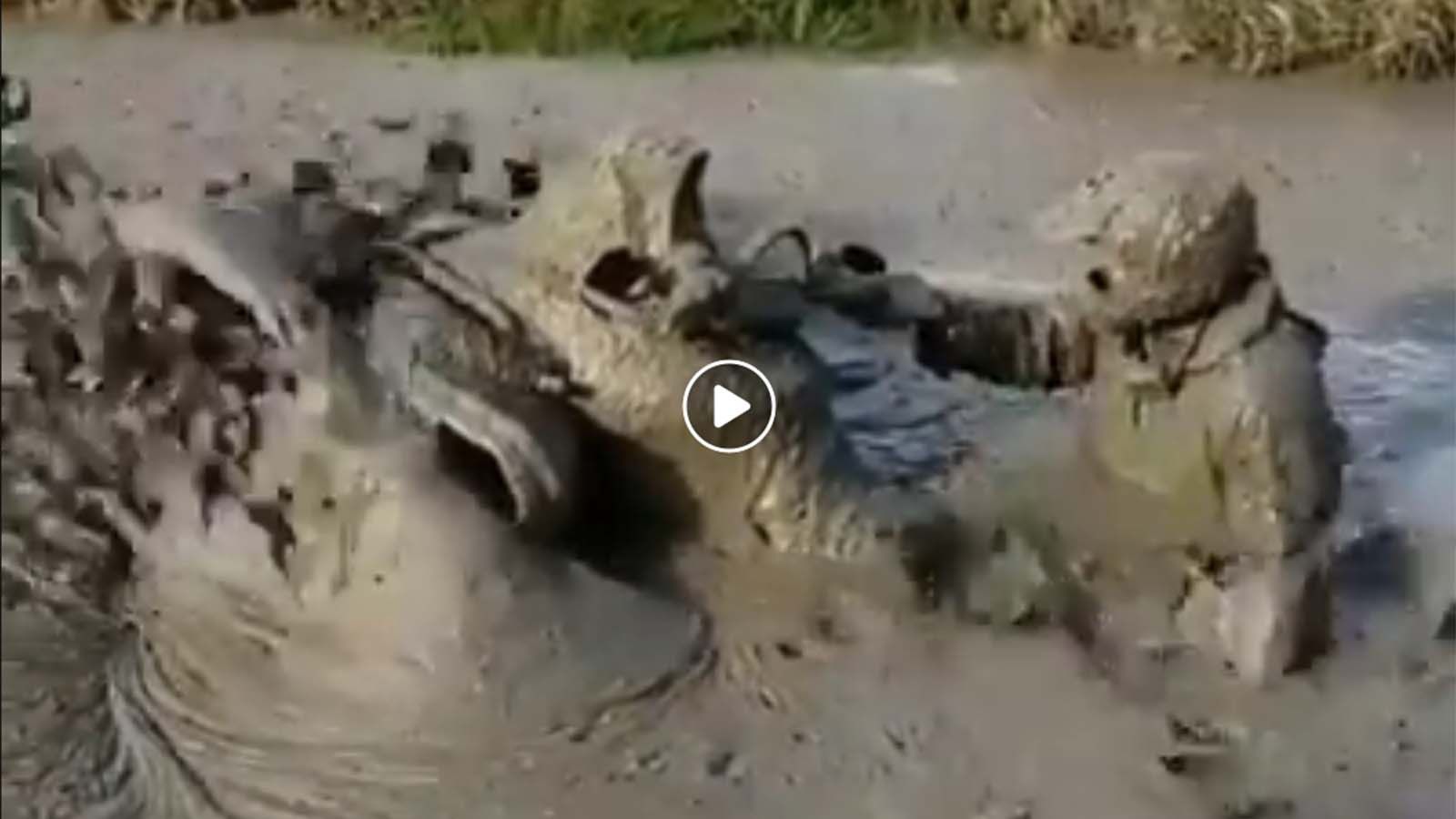 Αυτό θα πει...λασπώθηκε! 