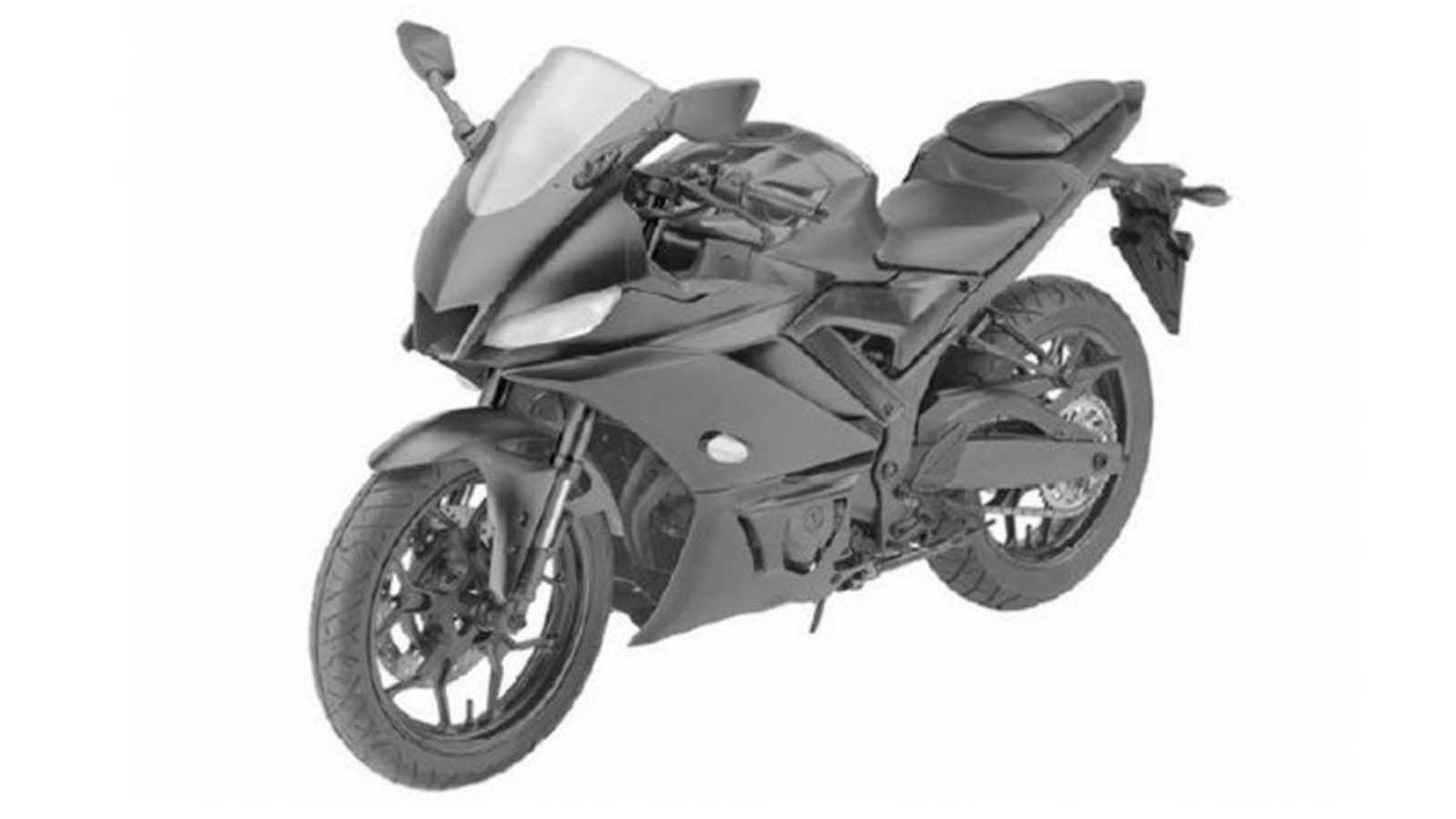 Οι εικόνες που φέρεται να απεικονίζουν το νέο Yamaha R3. 