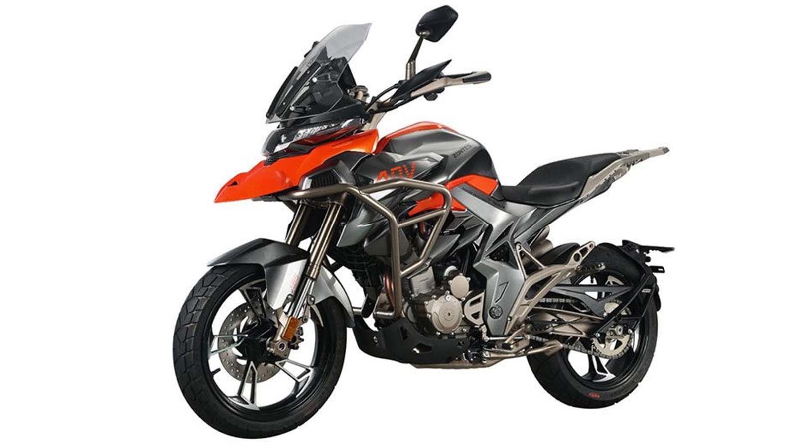 To Zontes 310 ADV, που είχαμε γνωρίσει πρώτη φορά στην περσινή EICMA του Μιλάνου. 