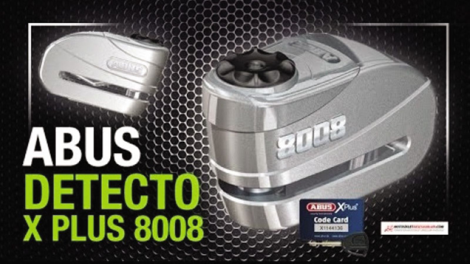Λουκέτο δισκόφρενου με συναγερμό ΑBUS Detecto X Plus 8008