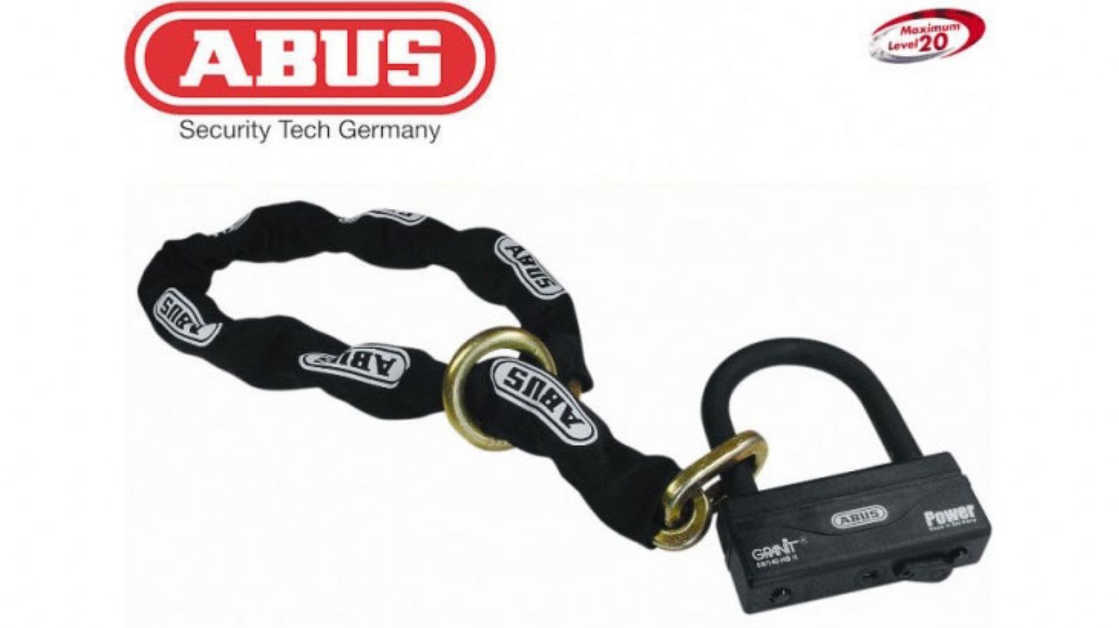 Αλυσίδα και λουκέτο Abus 58 12KS 120 Loop