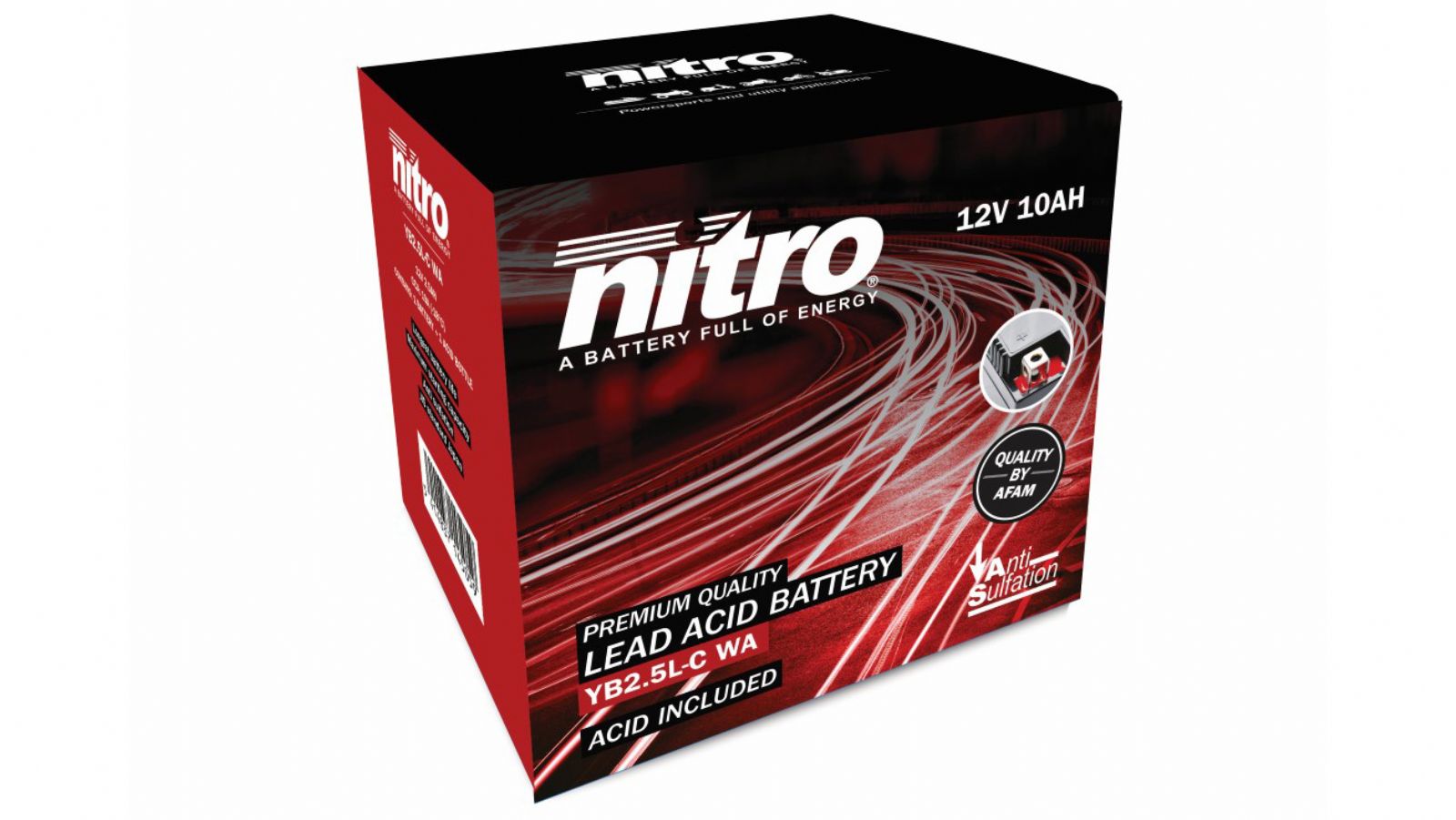 Μπαταρίες Nitro υψηλής απόδοσης – High Cranking