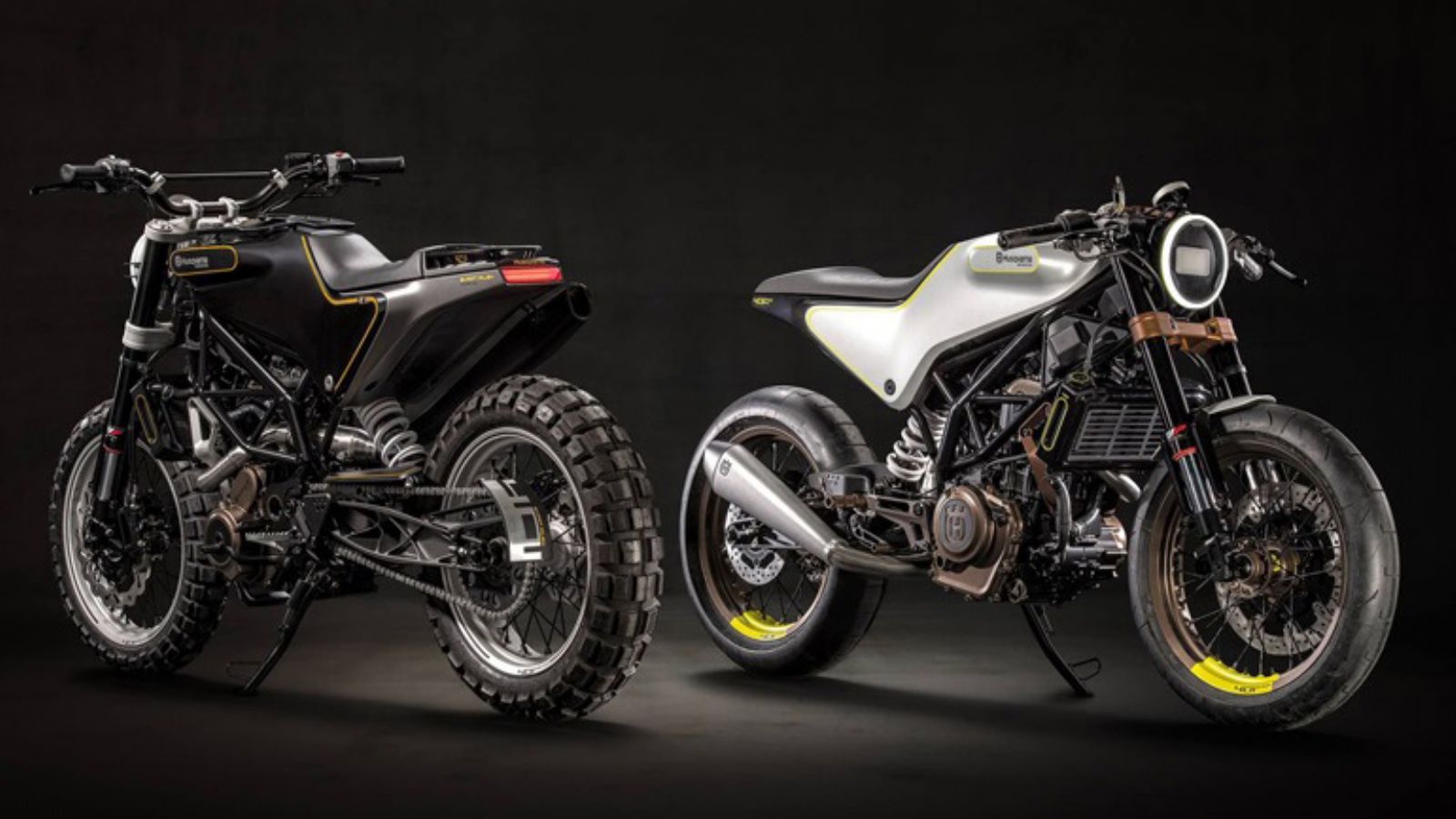 Ρετρό εμφάνιση αλλά τελευταία τεχνολογία για τα Husqvarna Svartipilen 401 και Vitpilen 401.