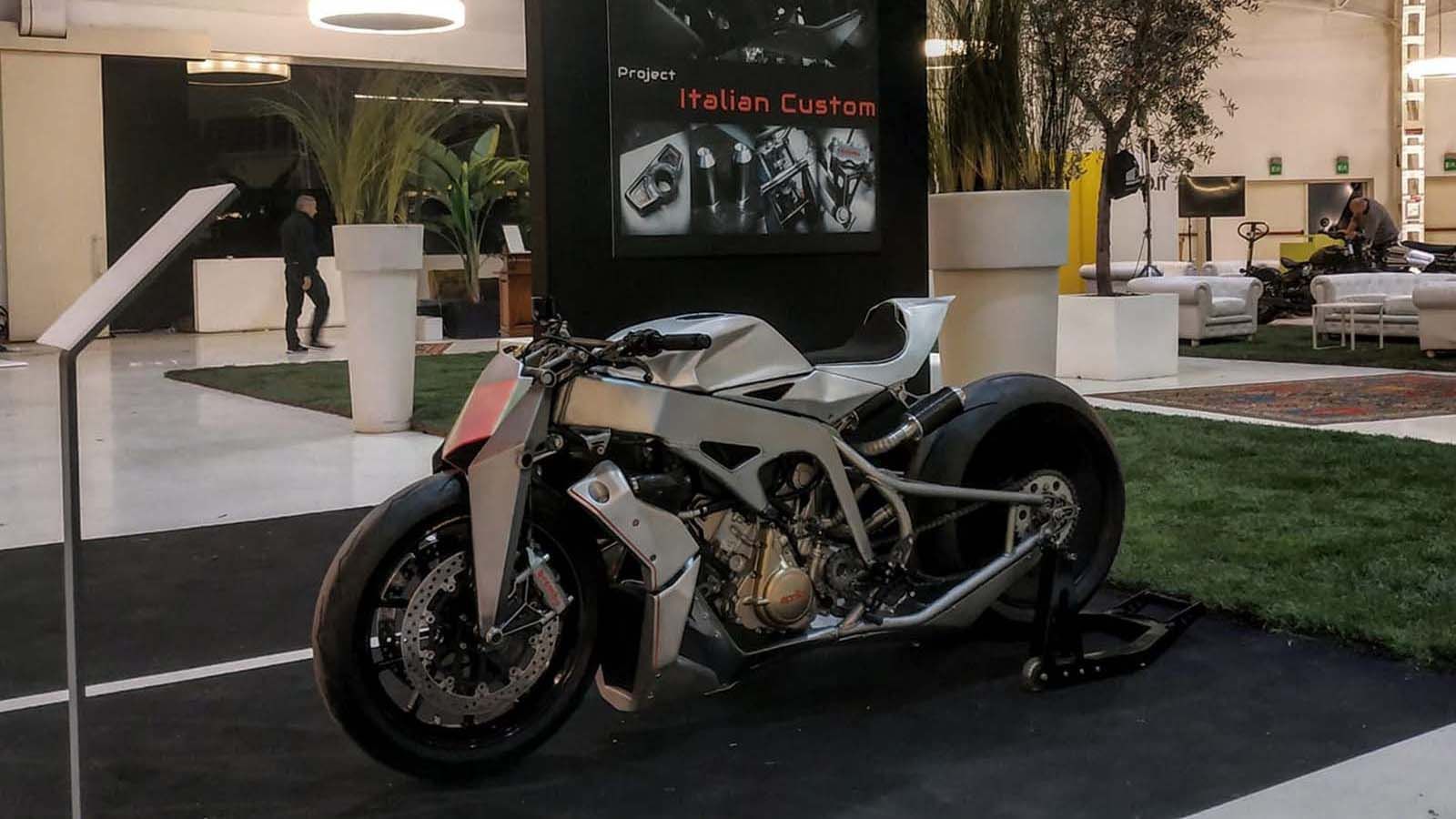 Το Aprilia SXV550 με την ματιά της Simone Conti Motorcycles