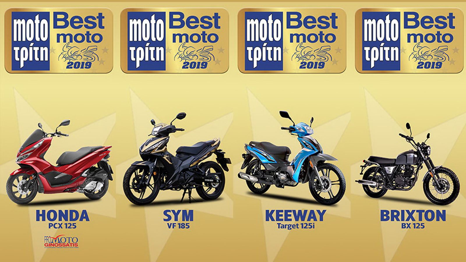 Best Moto 2019 by mototriti: Οι δηλώσεις των νικητών των 4 μοντέλων!