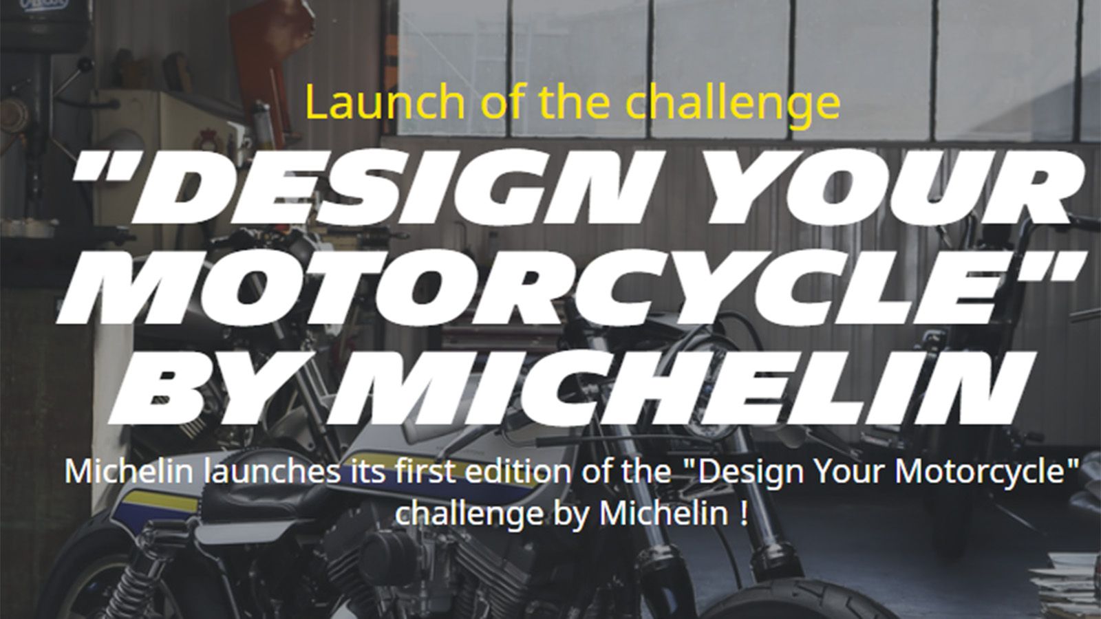 Ένας νέος παγκόσμιος διαγωνισμός από την Michelin.