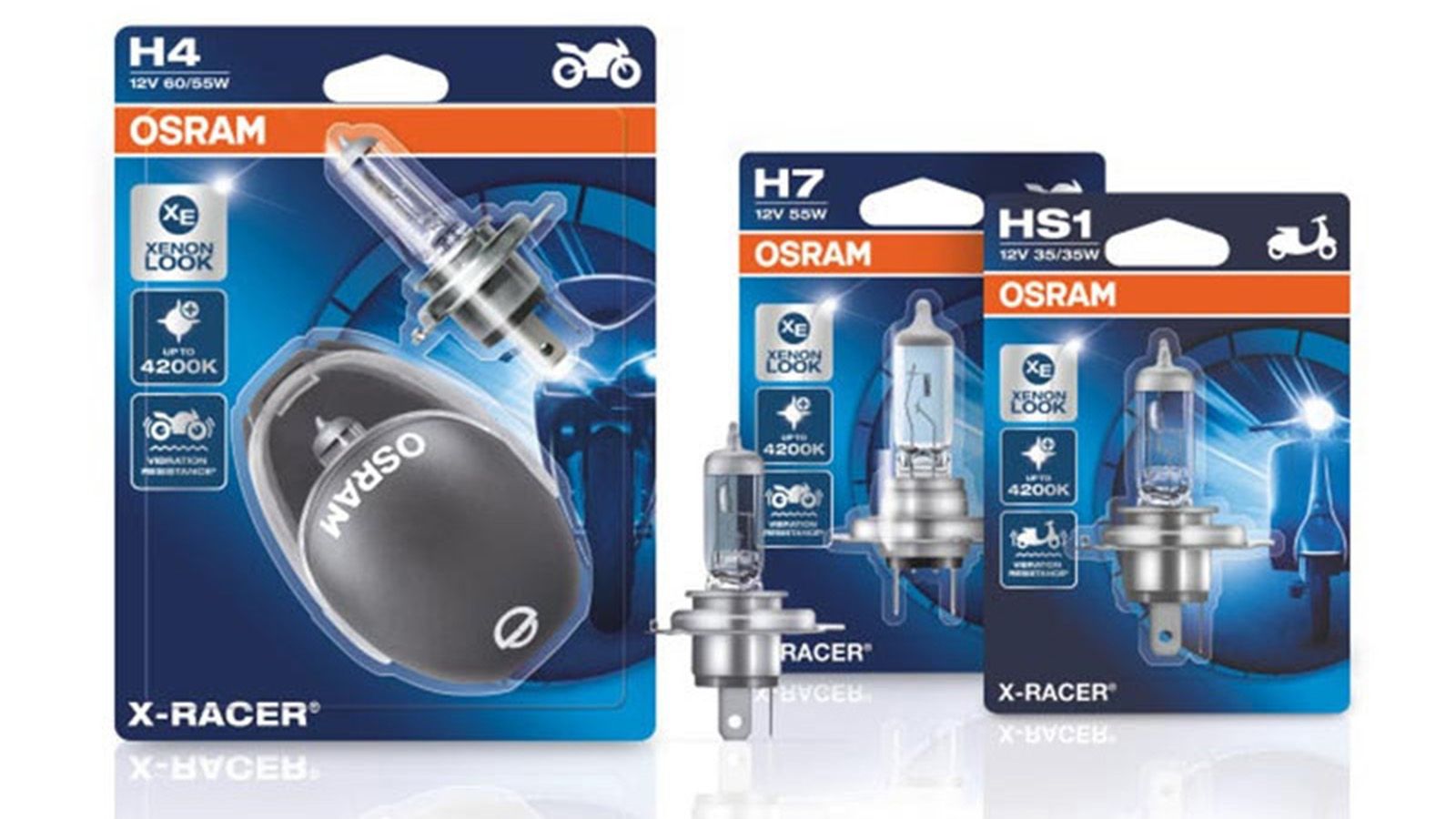 Λάμπες μοτοσυκλέτας / scooter OSRAM X-racer