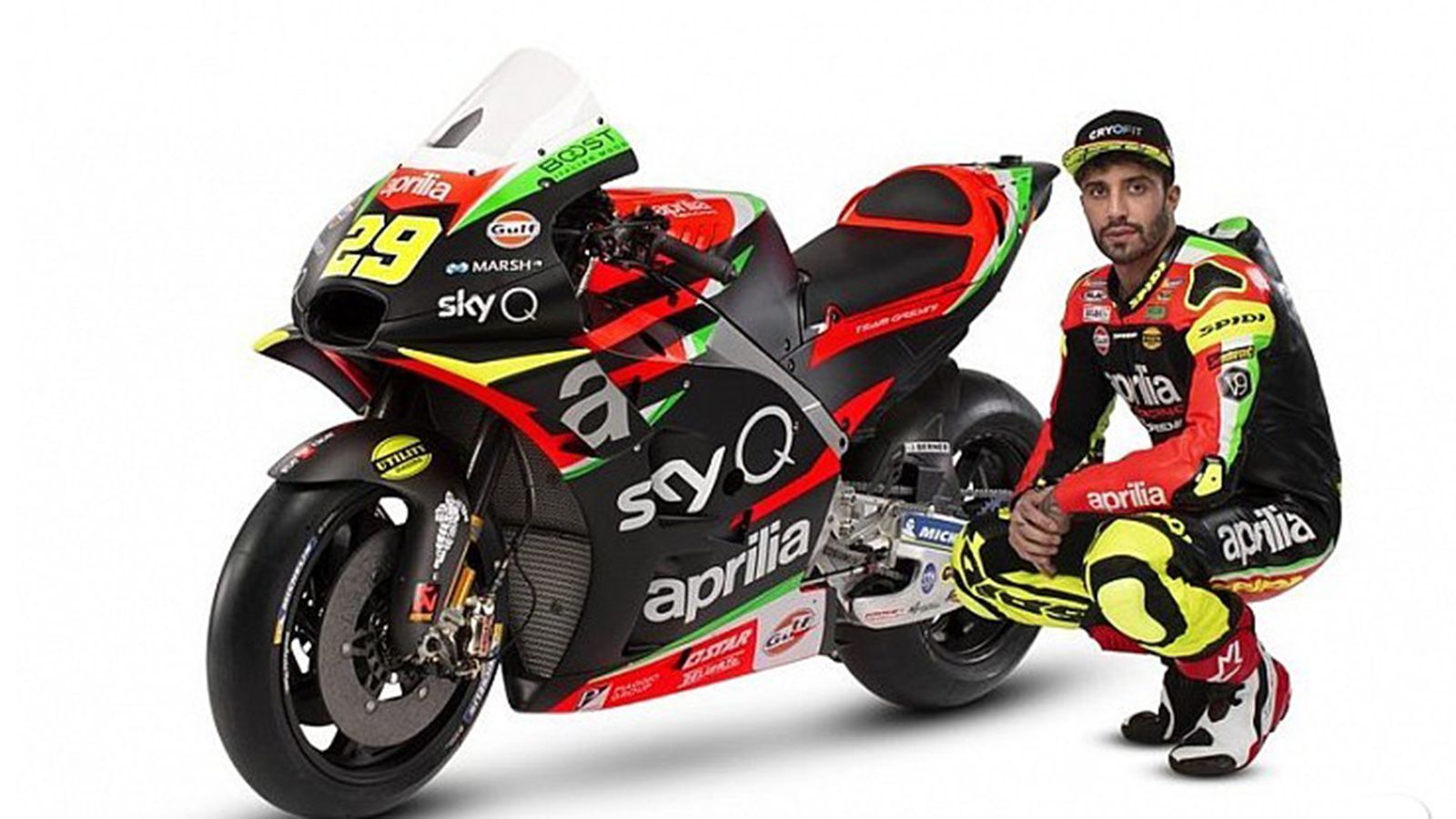 Aprilia MotoGP: Τα χρώματα του 2019