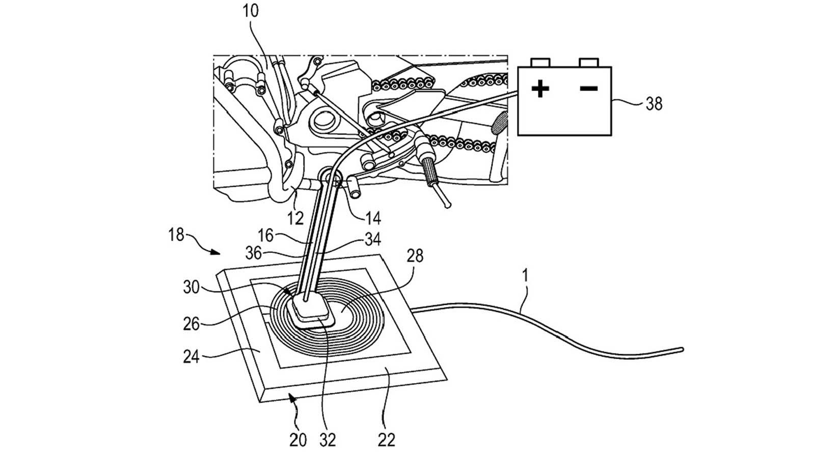 Το σχέδιο πατέντας της BMW: Προσέξτε τα επιμέρους τμήματά του.