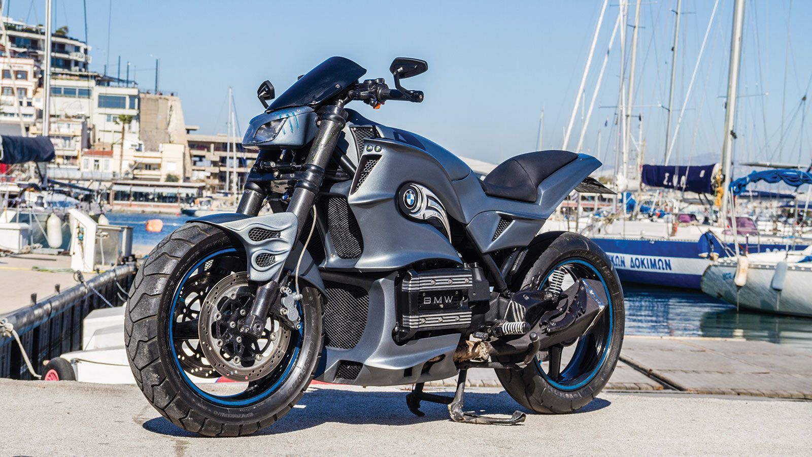 H BMW K 75 Custom του κ. Νεκτάριου Καρατάρη