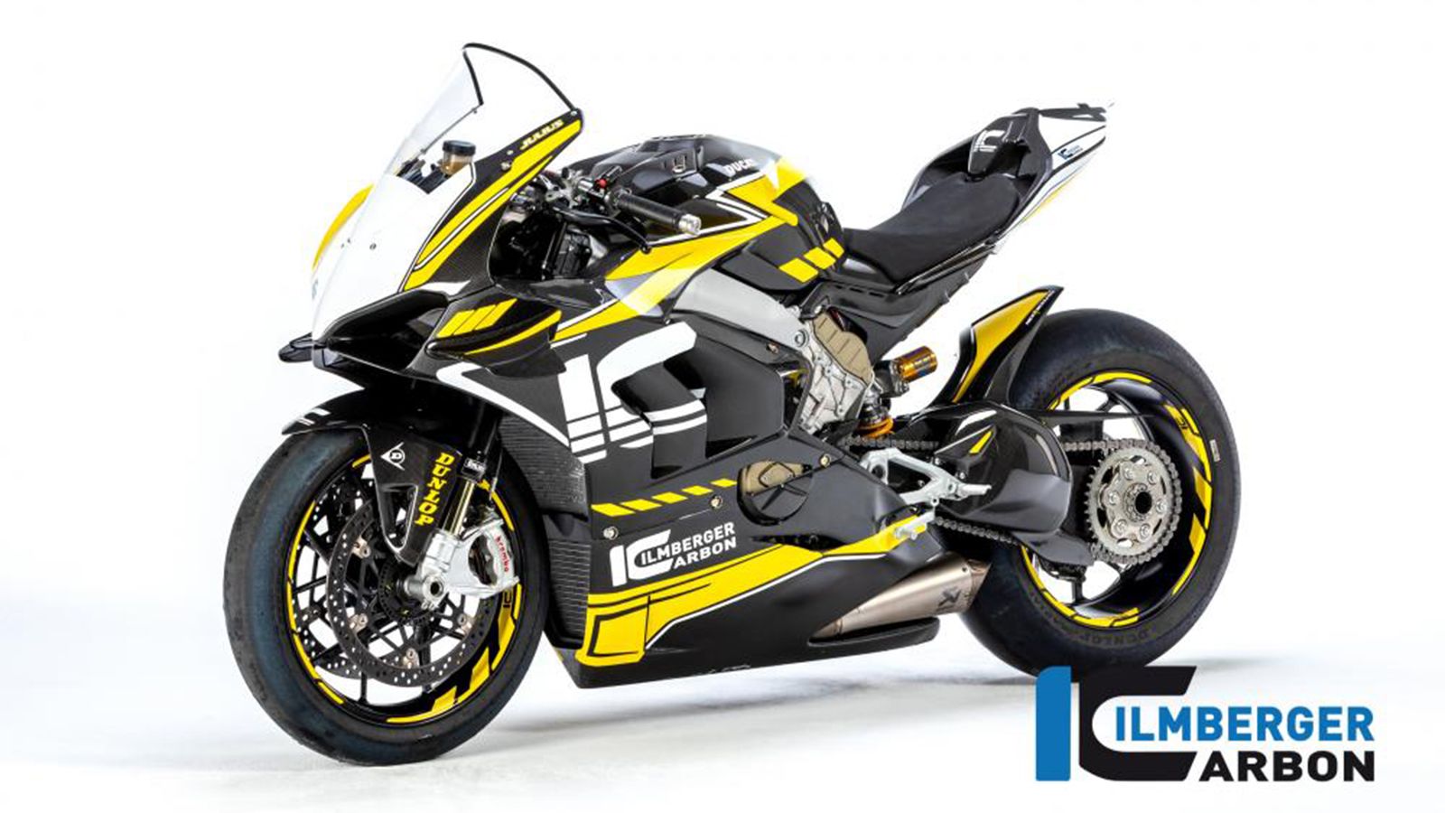 Μερικές φωτογραφίες μιας Panigale V4 εξοπλισμένης με το κιτ της Ilmberger.