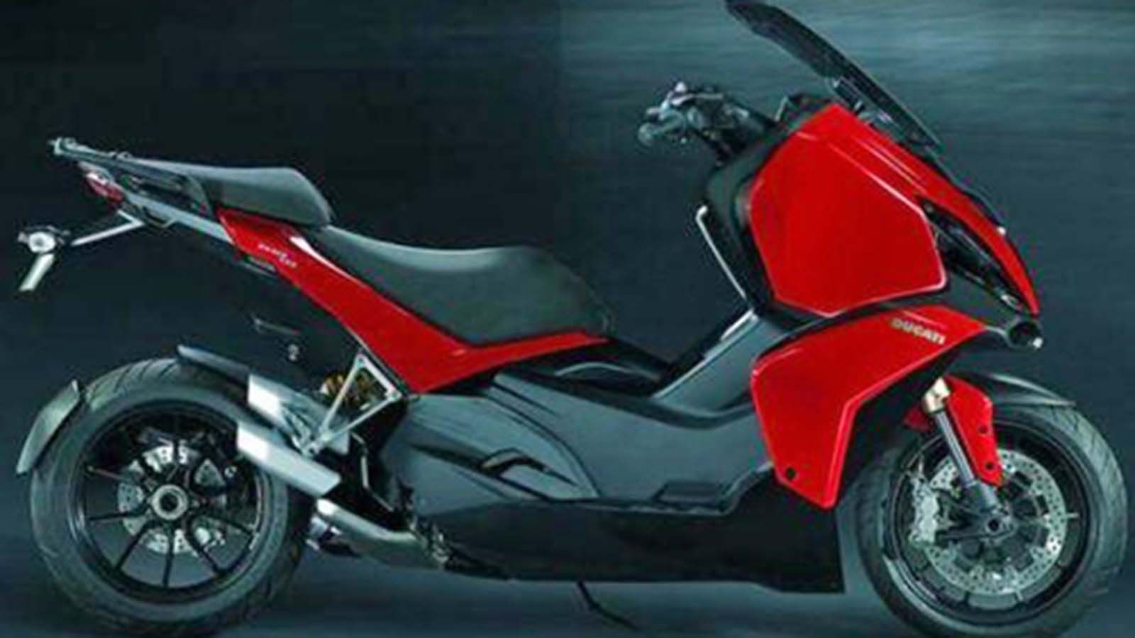 Παλαιότερη ψηφιακή δημιουργία, για ένα πιθανό scooter από την Ducati.