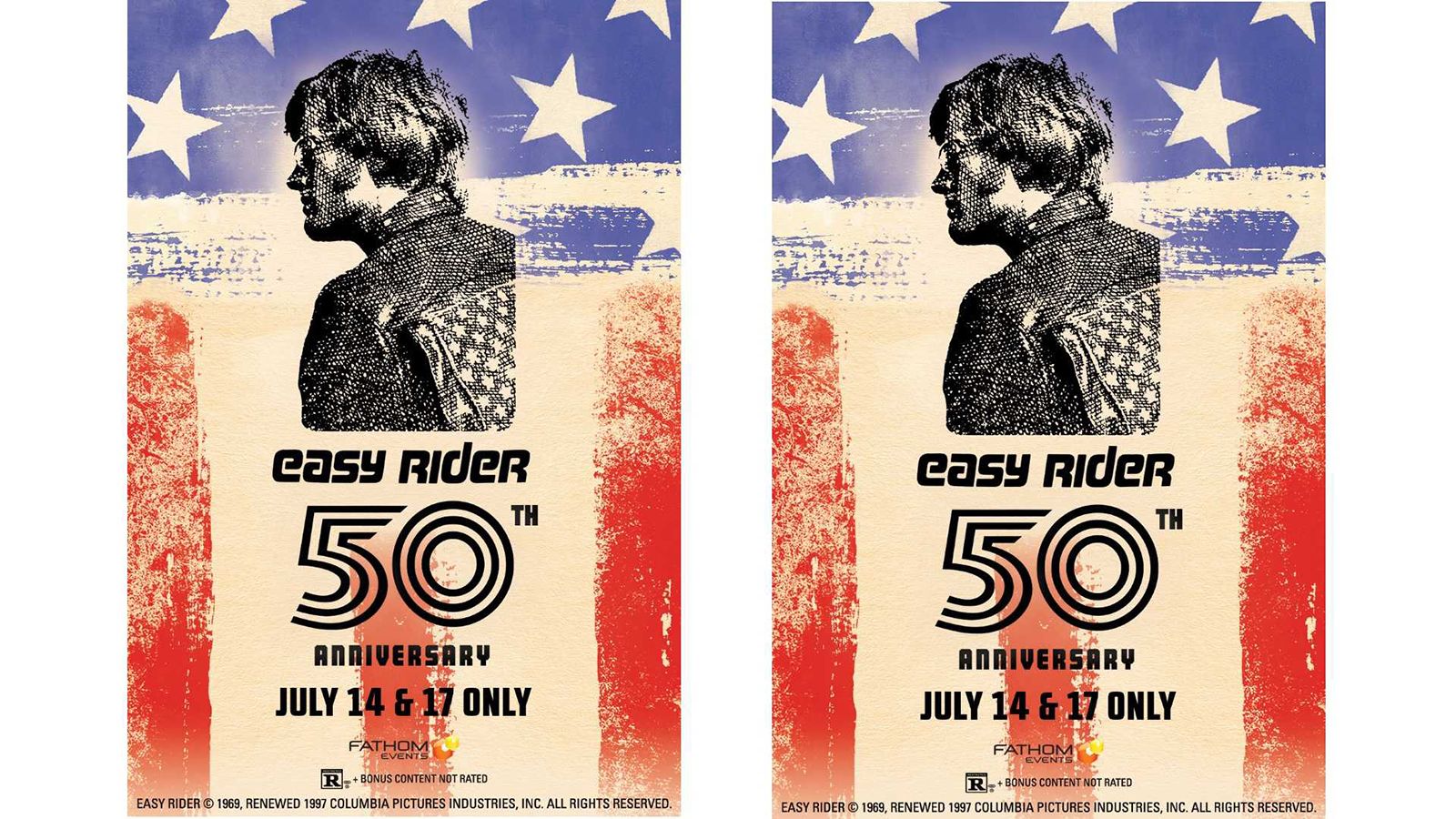 Η νέα αφίσα για τα 50 χρόνια της «Easy Rider»