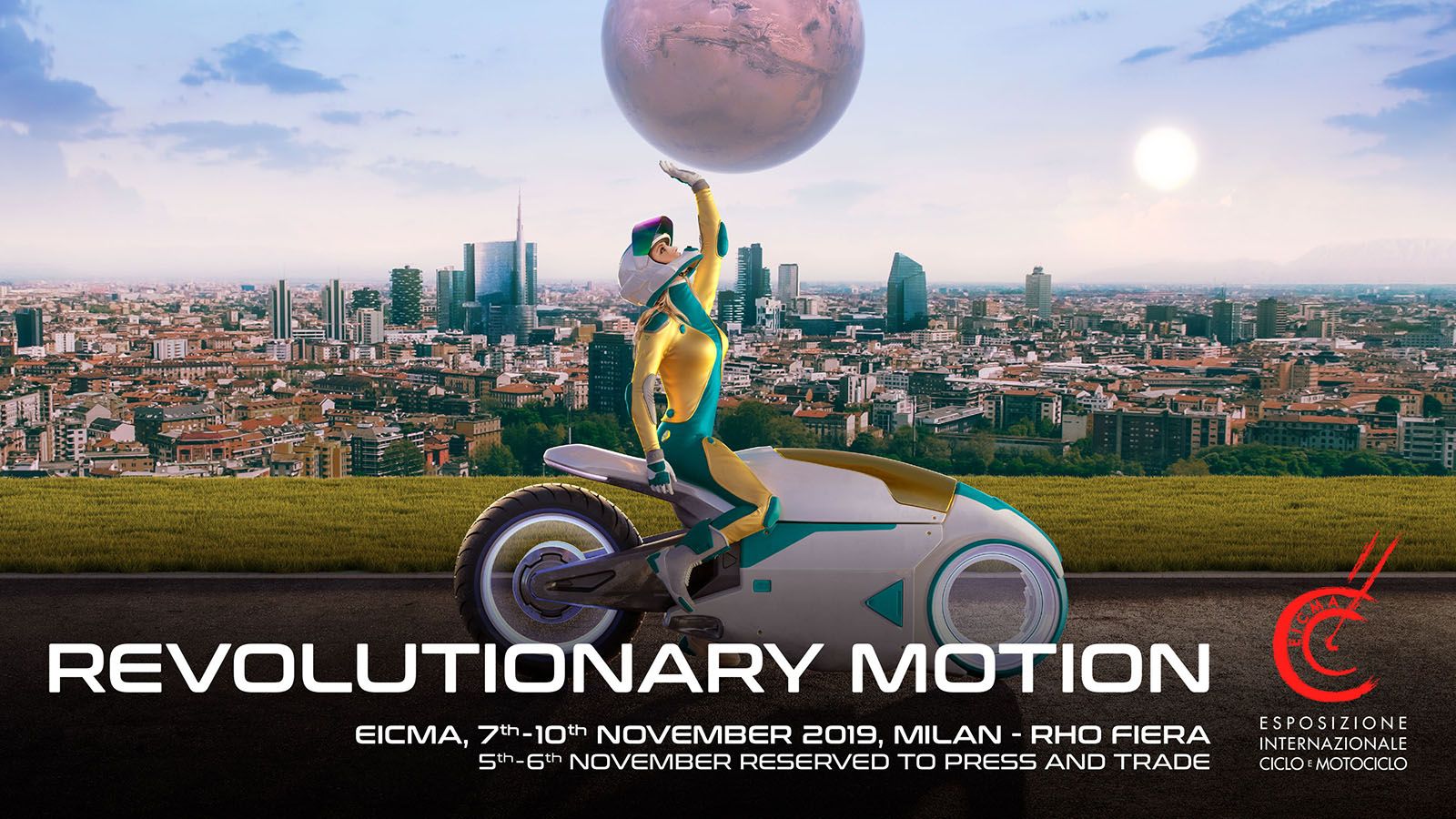 Η αφίσα της EICMA 2019